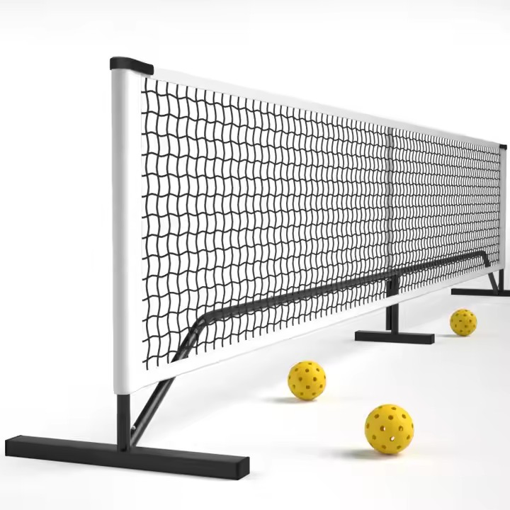 Professional Steel Removable Pickleball Training Net Set Pickleball Net Post System for Sale