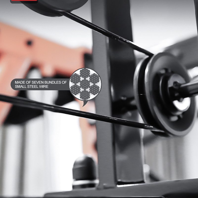 Indoor Three Station Gym Machine Multi Functional Home Gym Body Building Equipment Mutli Function Station