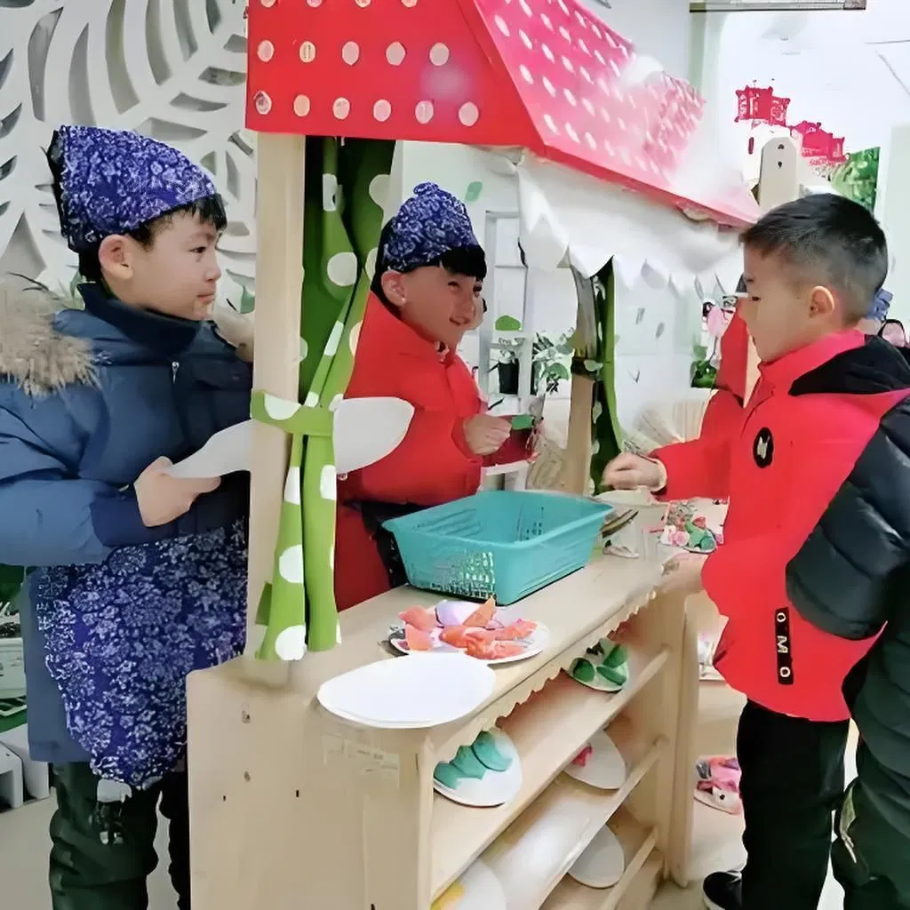 Educational Customizable Indoor Play Equipment for Safe Role Play Activities