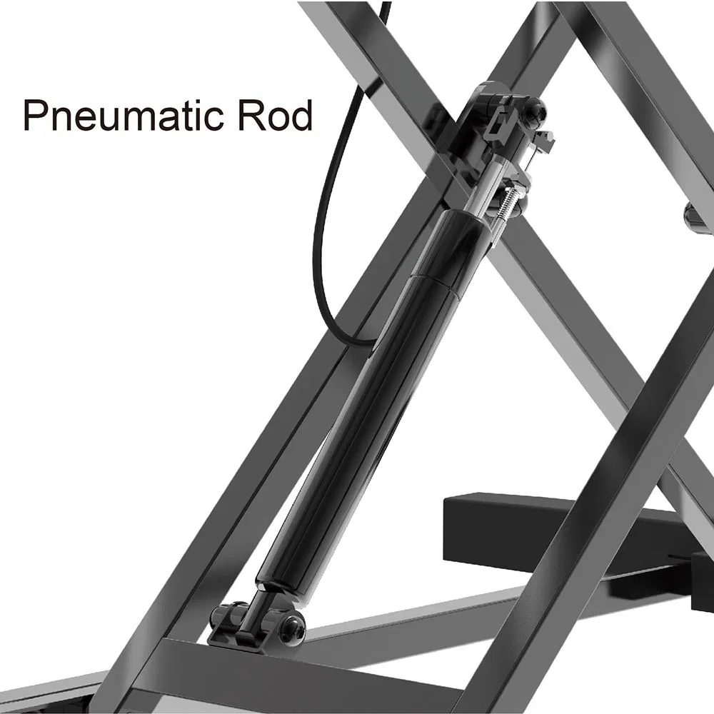 Charmount Ergonomic Pneumatic Height Adjustable Laptop and Computer Office Standing Desk Converter
