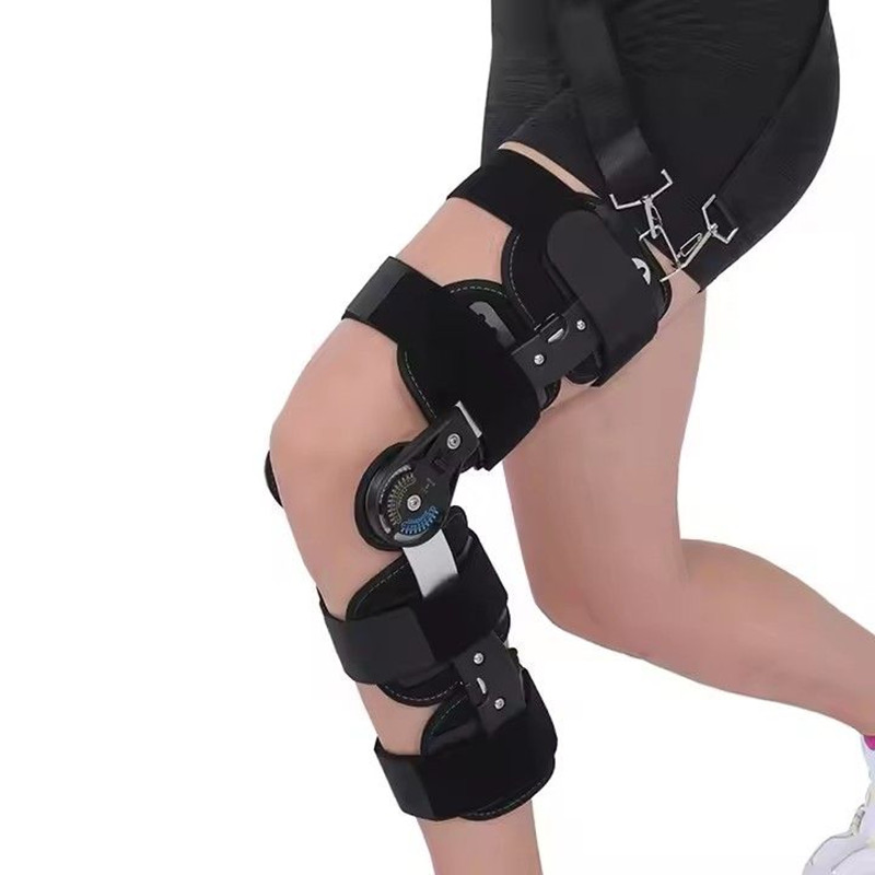 Adjustable Knee Joint Fixation Brace Lower Limb External Knee Leg Protector Knee Joint Orthopedic Protector