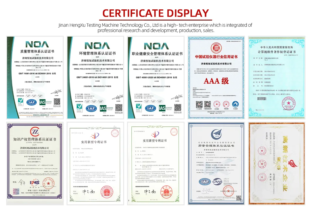 Certifications