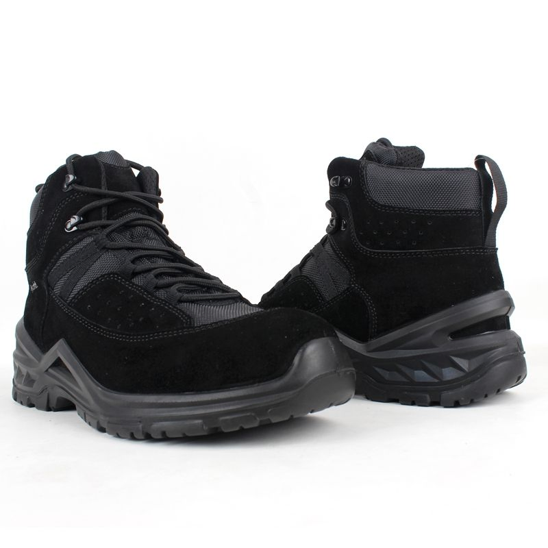 New Outdoor Combat Tactical Boots Men's Waterproof Non Slip Hiking Shoes Steel Toe Safety Boots