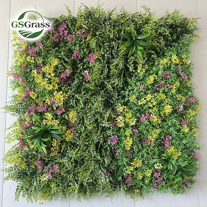 Hot Sale Plant Artificial Vertical Green Grass Wall for Home Decoration