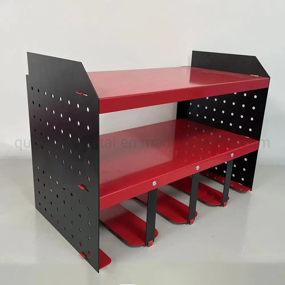 Custom Garage Power Tool Storage Wall Mounted Metal Drill Storage Rack