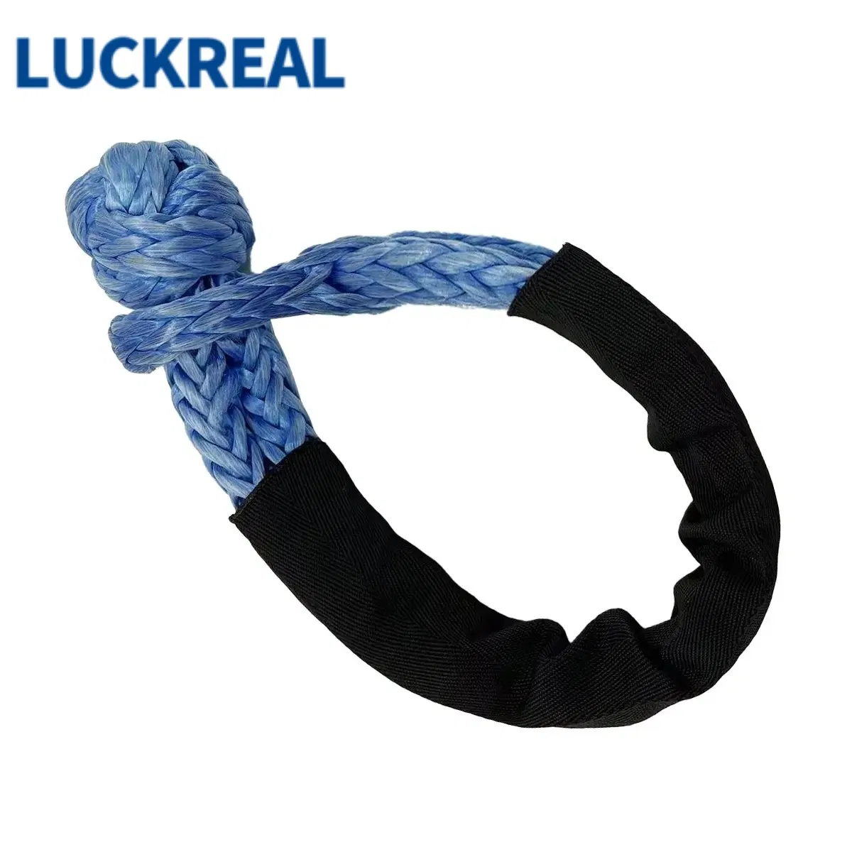 38000lbs Colorful off-Road Winch Soft Recovery Rope Shackle UHMWPE Emergency Tool for 4X4 Towing