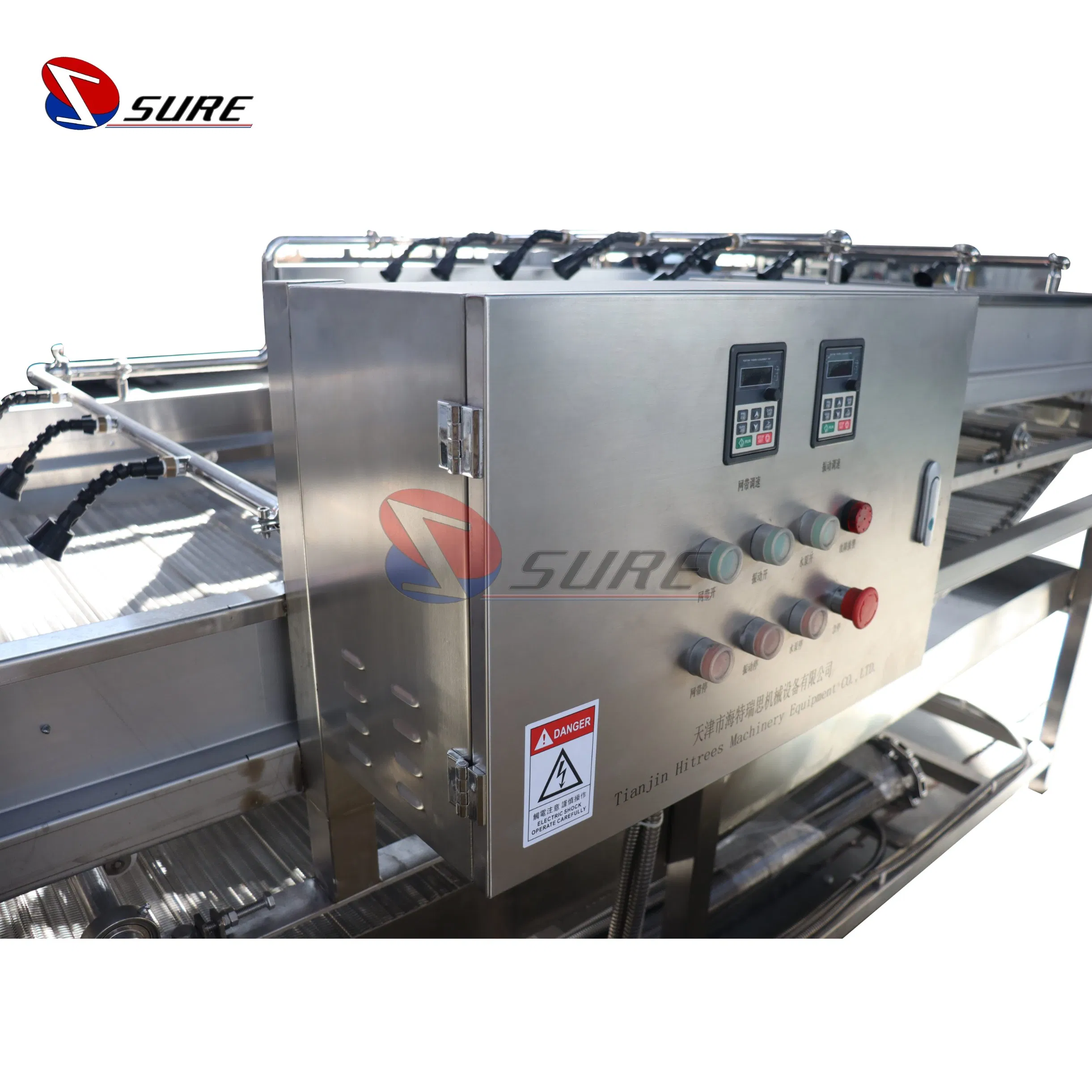 Robust Stainless Steel Ice Glazing Machine for Aquatic Products with Corrosion Resistance
