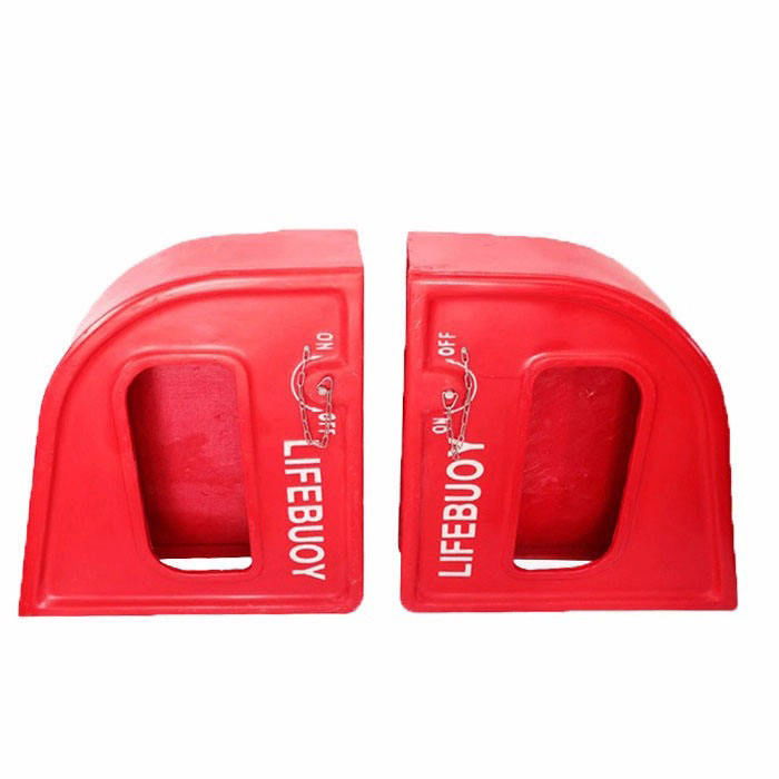 Swimming Ring Specific Fiberglass Storage Marine Lifebuoy Release Protective Box