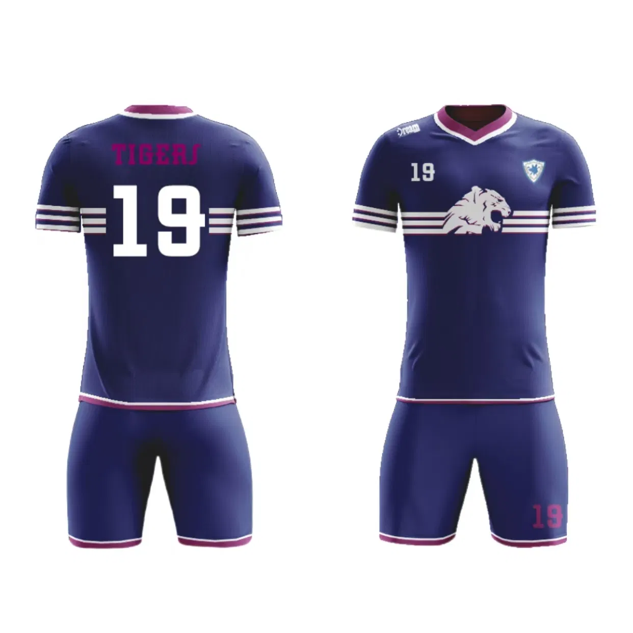 Custom Logo Soccer Suit: Sporty Fashion Football Gear for Teams