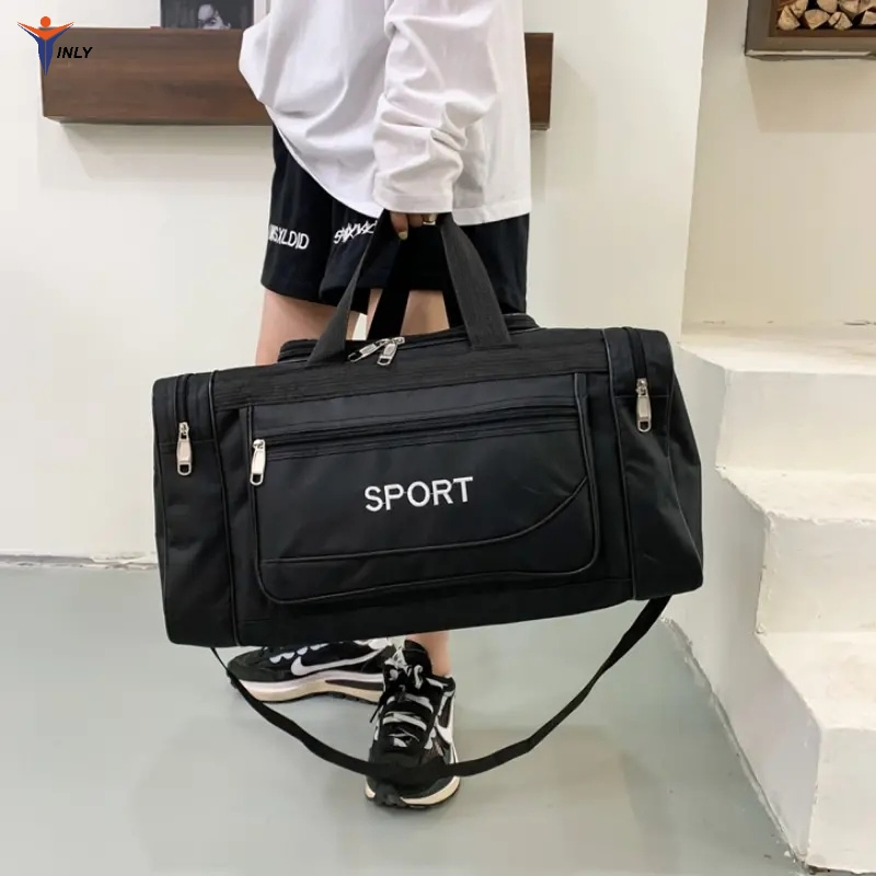 Large Capacity Waterproof Travel Gym Yoga Bags Portable Sports Tote Fitness Training Bag with Handbag Duffel Bags