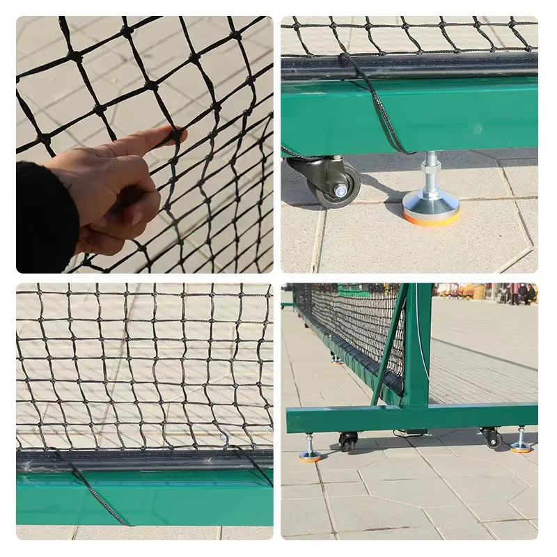 Fully Mobile Tennis Post Portable Pickleball System