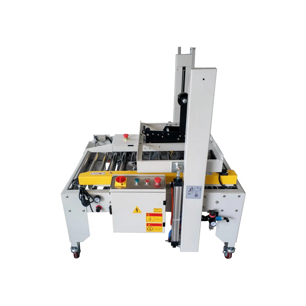 Automatic Adaptive Case Sealer High Speed Auto Positioning Carton Sealer for Boxes Intelligent Packaging Equipment