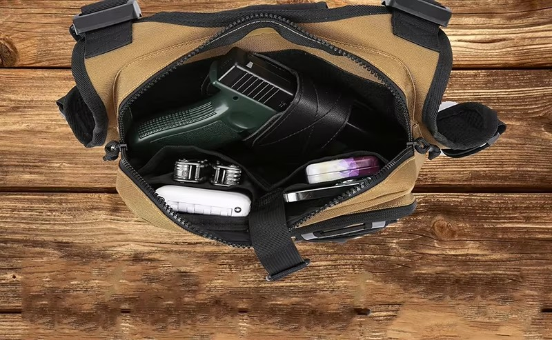 Durable Outdoor Sports Running Chest Bag Men's Tactical Chest Bags Tactical Vest