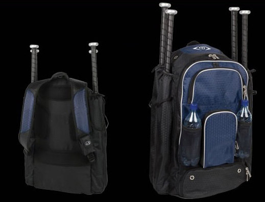 Large Capacity Baseball Bat Bag Backpack for T-Ball Softball Equipment Gear for Kids, Youth, and Adults