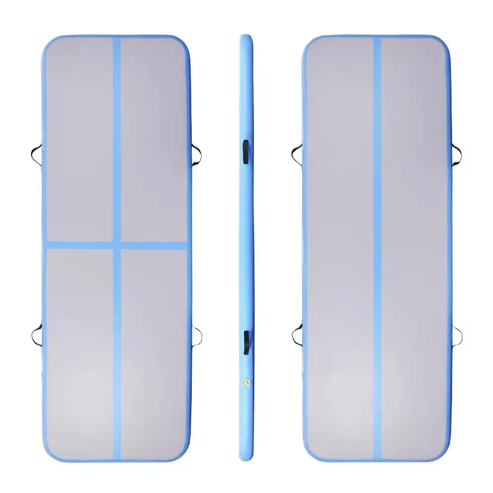 Factory Prices 5m 8m 10m 12m Gymnastics Tumble Track Taekwondo Air Mat Inflatable Air Track for Sale