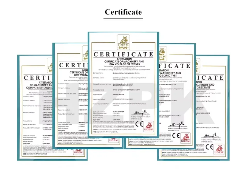 Product Certifications