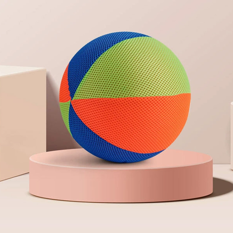 Indoor Silent Basketball Playset with Soft Foam Ball