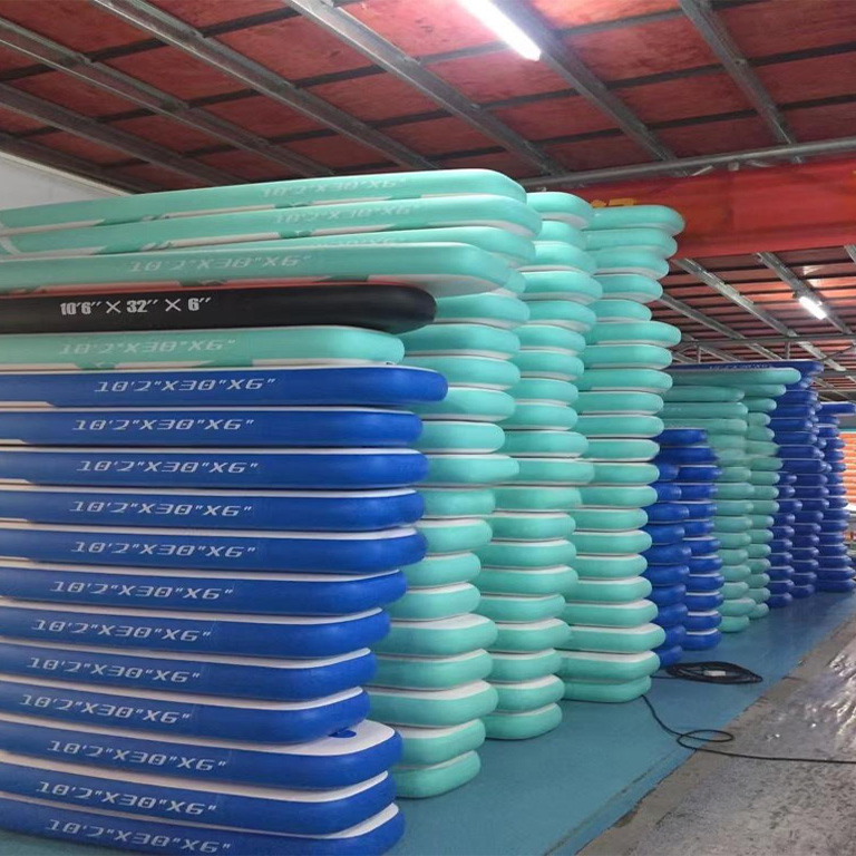 OEM Inflatable Air Track Gymnastics Mat Waterproof Inflatable Air Track Mat for Indoor and Outdoor Training