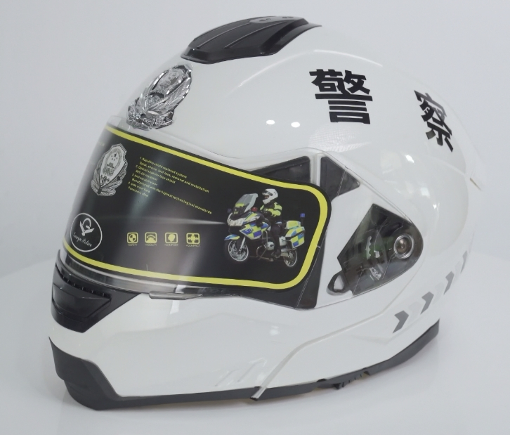 Matte Black Anti Riot Control Helmet