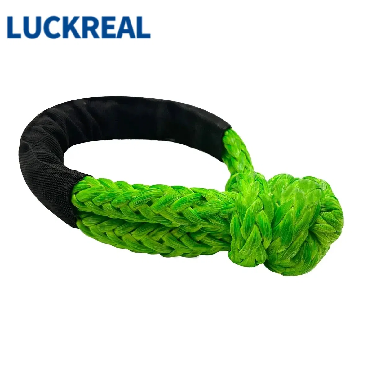38000lbs Colorful off-Road Winch Soft Recovery Rope Shackle UHMWPE Emergency Tool for 4X4 Towing