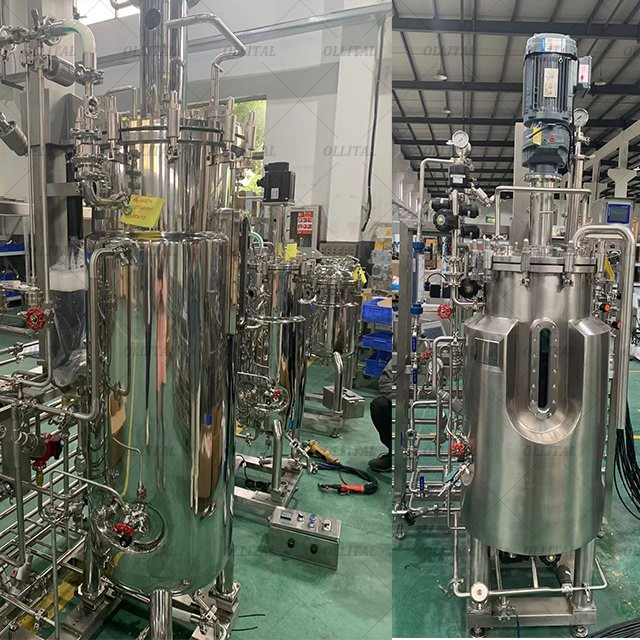 Ollital Lab Bioreactor Prices Stainless Steel Bioreactor