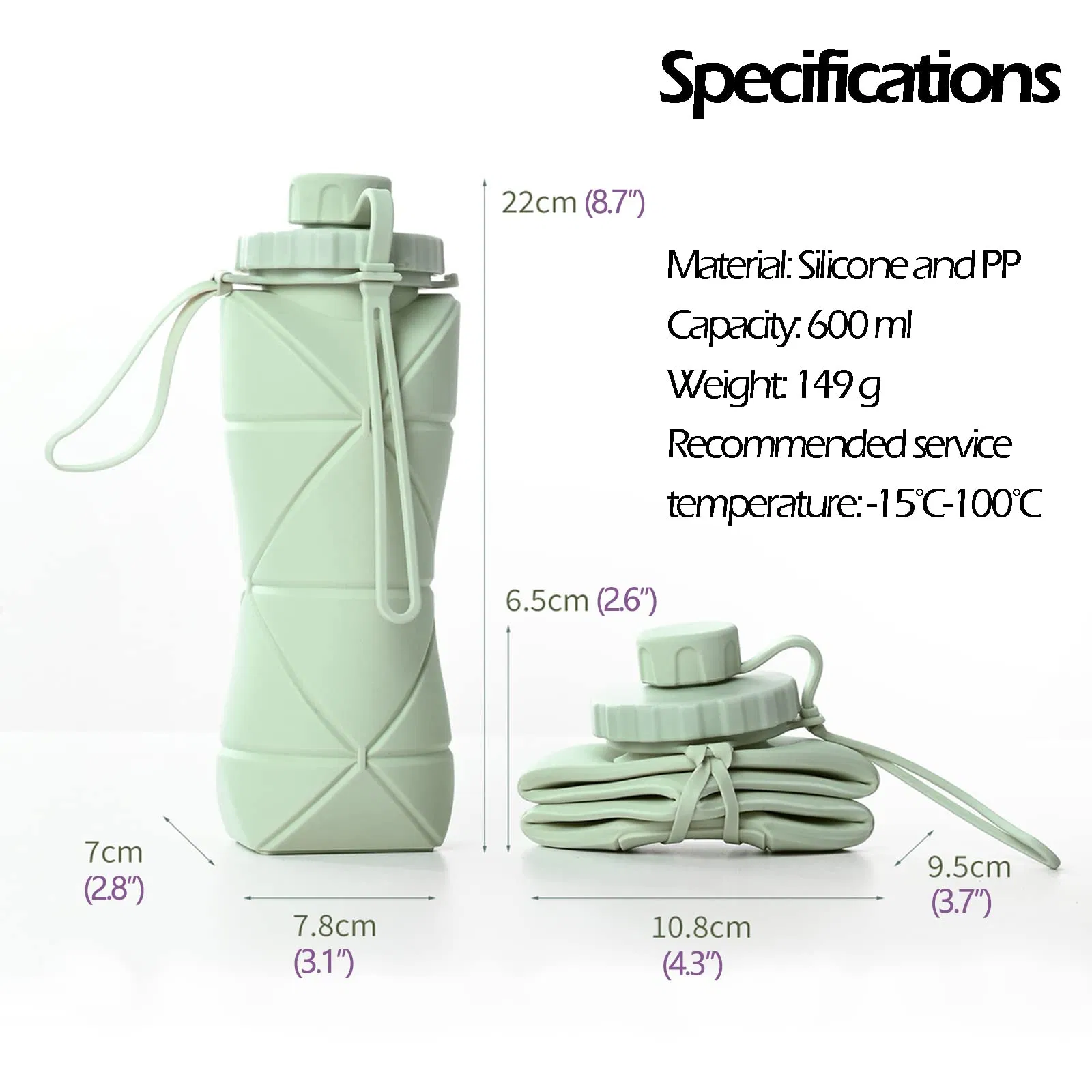 Multi-Purpose Silicone Water Storage Solution for Outdoor Activities