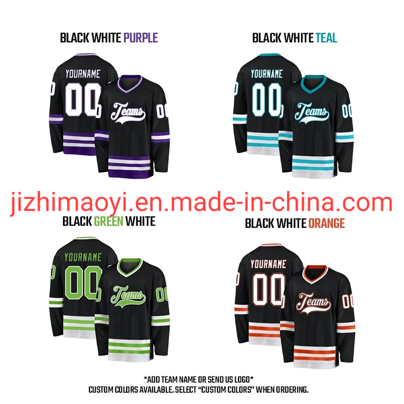 Wholesale Dropshipping Custom Hockey Jerseys Adult &amp; Youth Team Uniforms Personalized Ice Hockey Clothes Gears Sports Jerseys