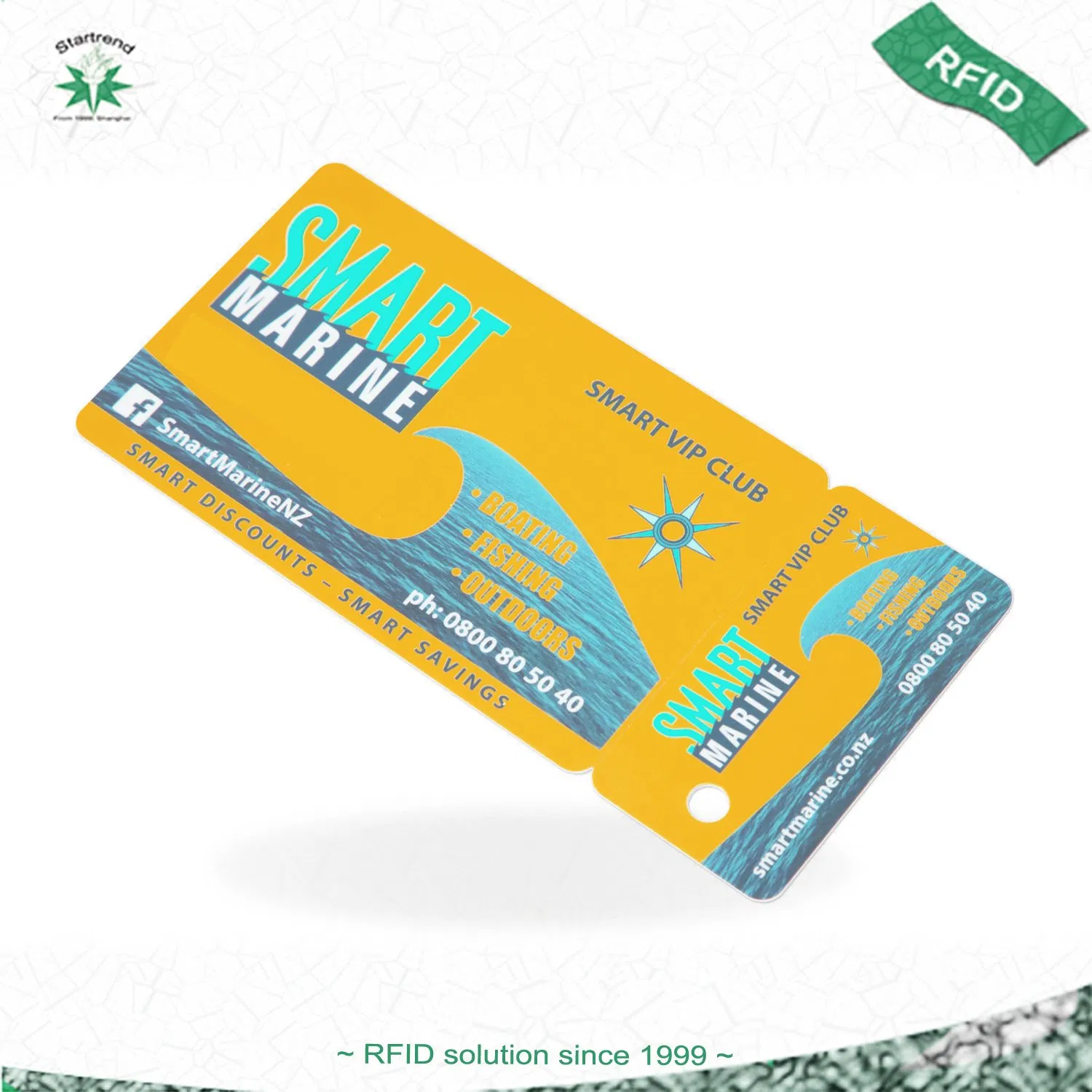 Disposable Hf/UHF RFID Paper Ticket for Event/Access Control/Affair Shows (A025)