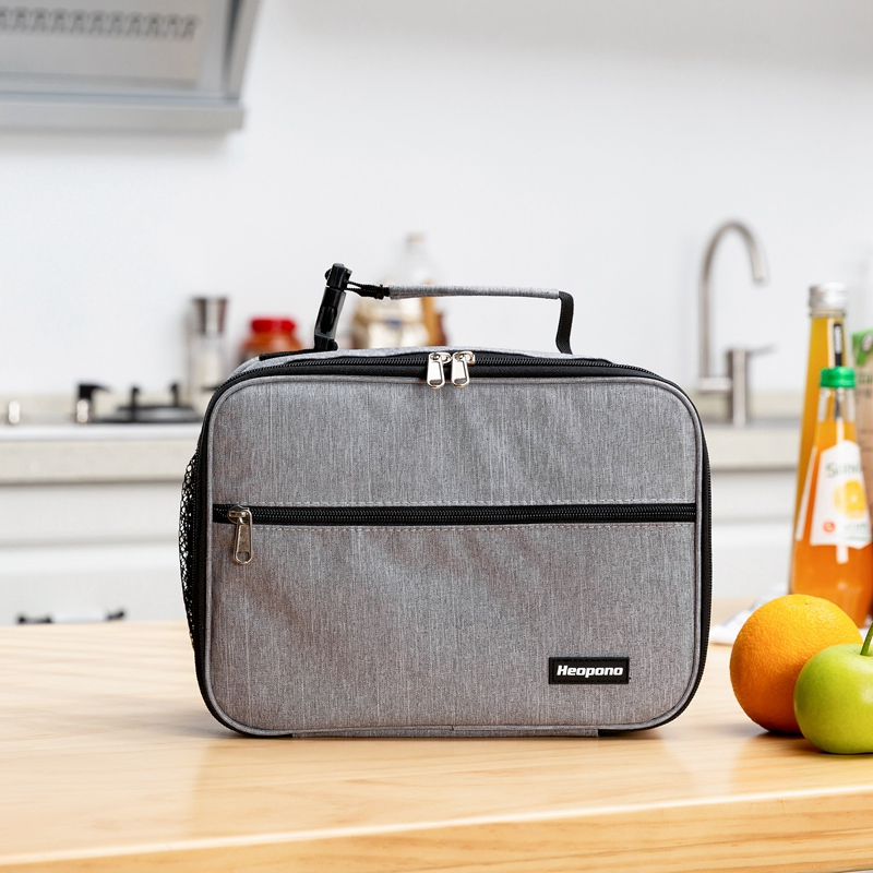 Heopono Portable Fitness Thermal Cooler Box BPA Free Yiwu Manufacturer OEM Reusable Insulated Travel Sandwich Lunch Bag
