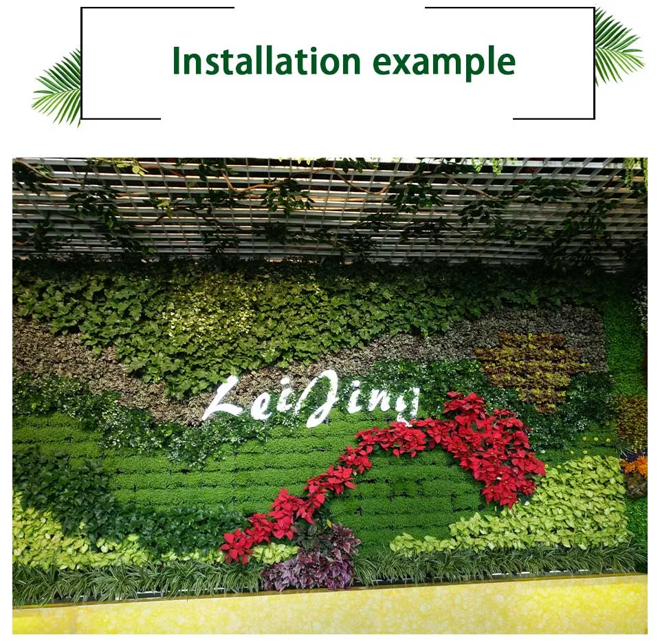 Artificial Grass Wall Detail 11