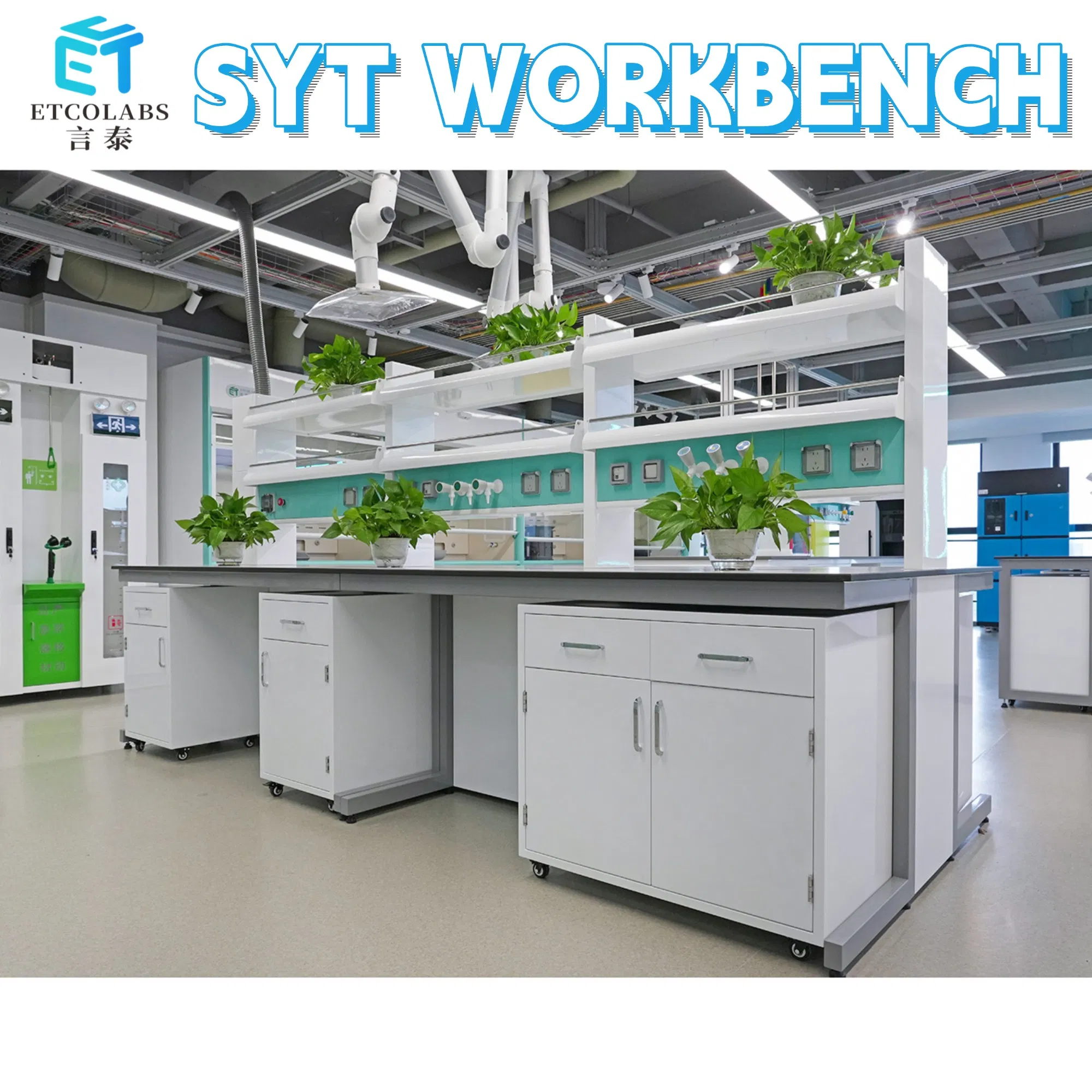 Premium Syt Labbench with Ceramic Surface Sefa 8m-2016 Compliance 10-Year Warranty