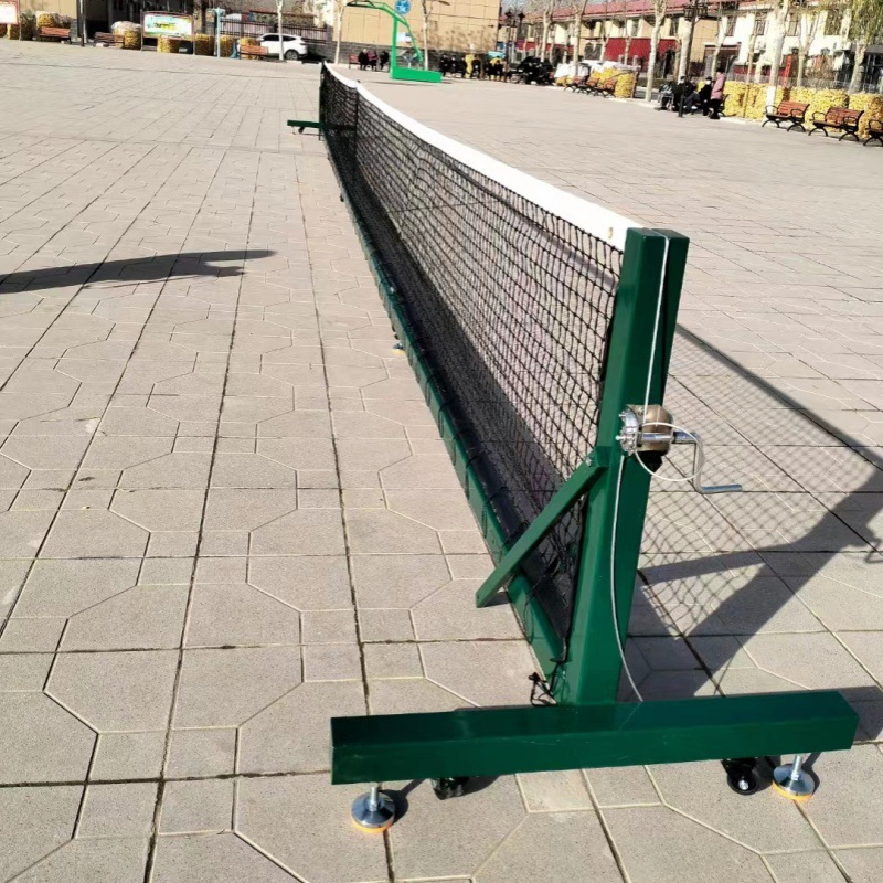 Fully Mobile Tennis Post Portable Pickleball System