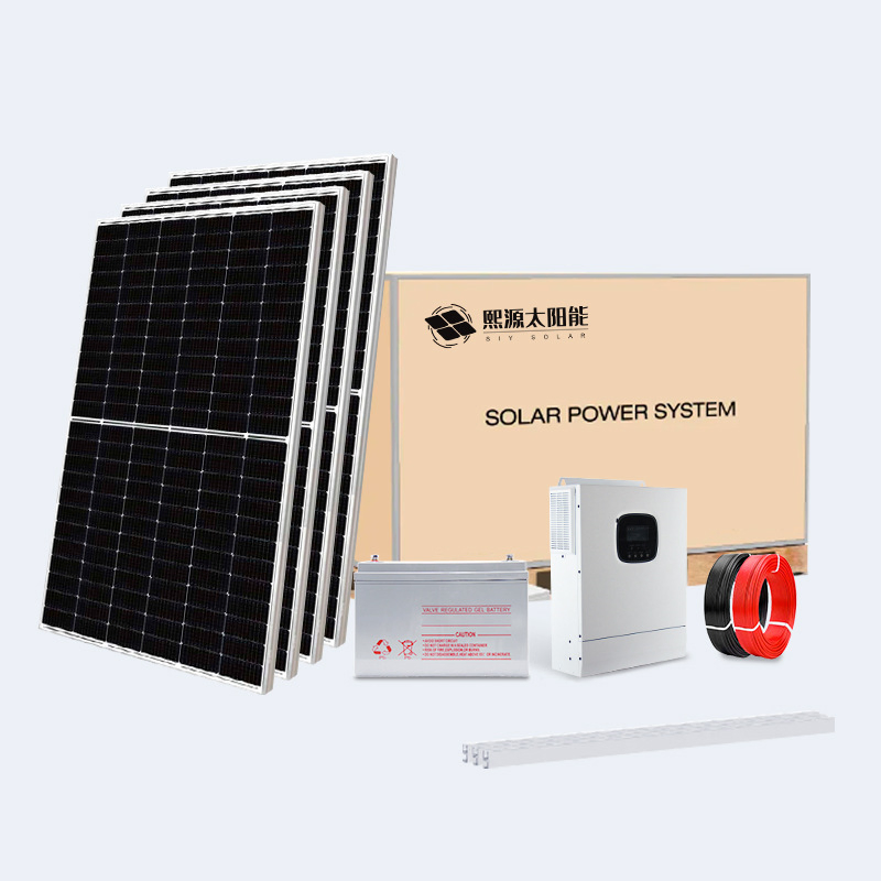 Sunpal Solar Panels System 5kw 5000W 3kw Full Set off-Grid Hybrid Solar Power Energy Systems for Home