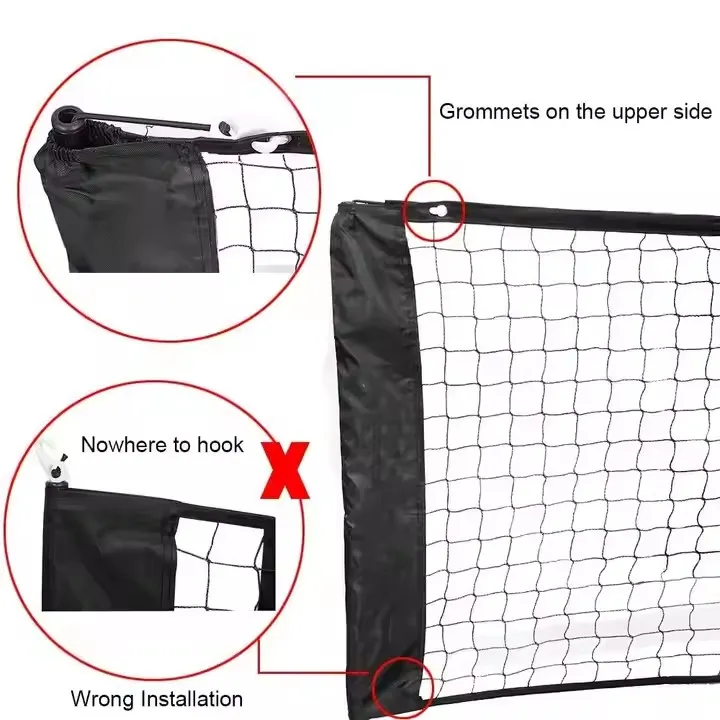 Pickleball Net Detail 1