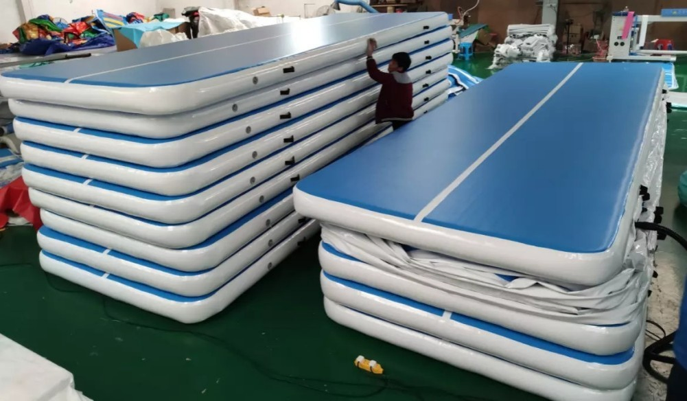 High Quality Tumbling Floor 4m/5m/6m/8m/10m/12m/15m Inflatable Air Track Gymnastics Inflatable Tumble Air Track