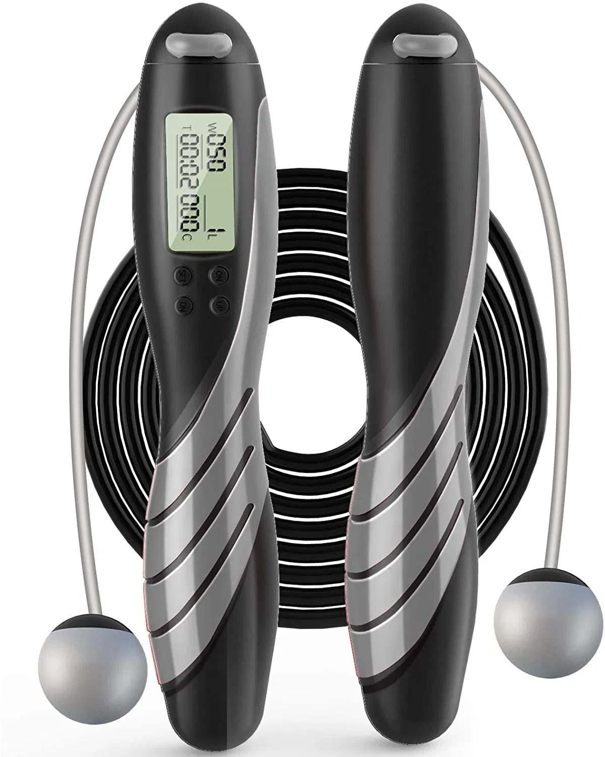 Sports 5mm PVC Weighted Anti Slip Smart Heavy Jump Rope Battle