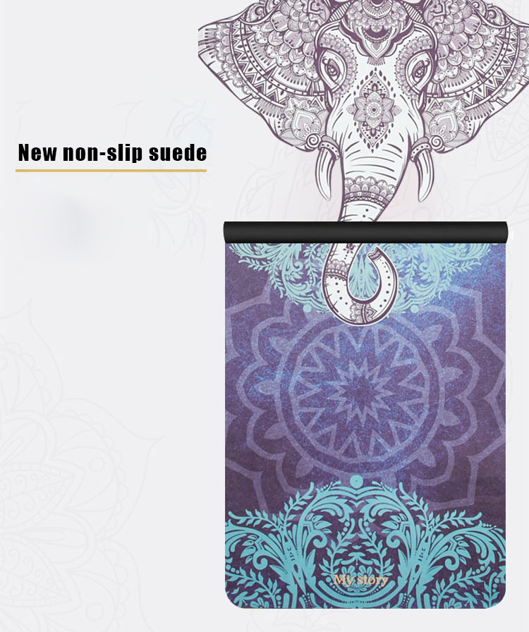 Portable Eco-Friendly Yoga Mat for Fitness and Travel