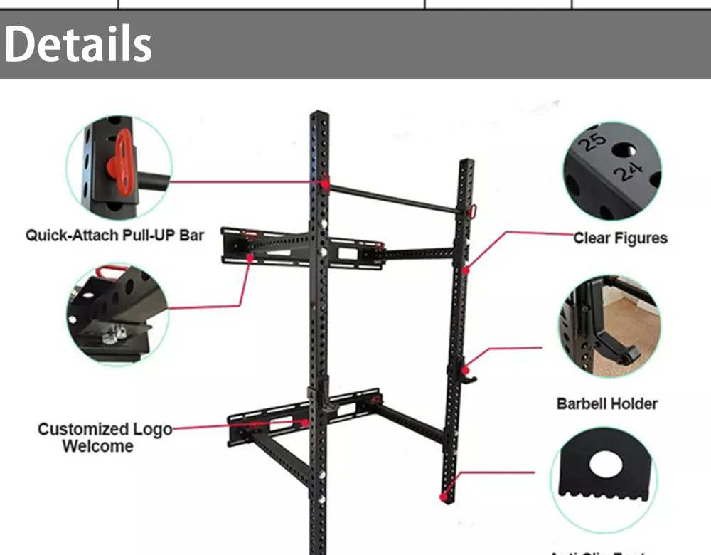 Gym Equipment Feature