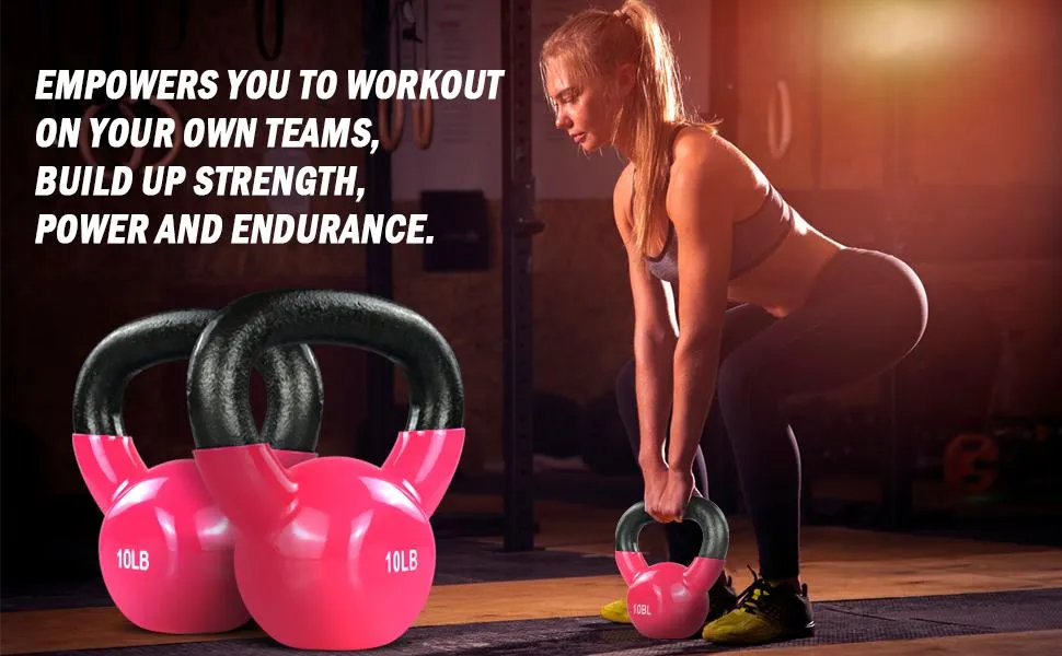 PVC Handle Kettle Bell