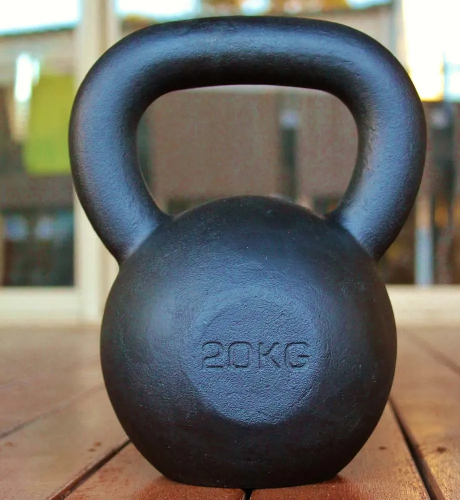 Competition Kettlebell Display 2