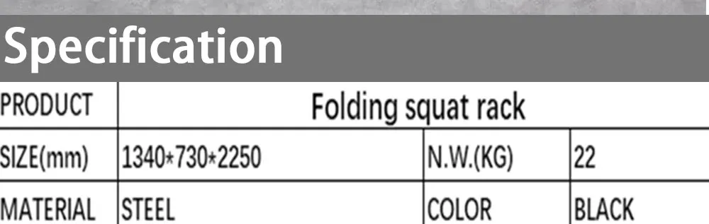 Wall Mounted Folding Squat Rack Detail 2