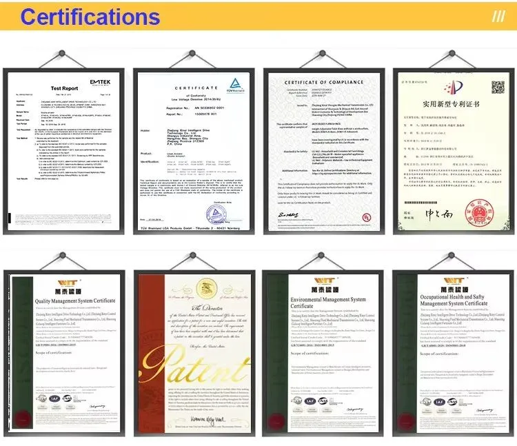 Product Certifications