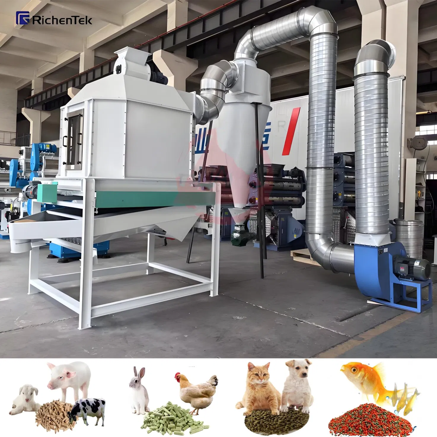 Animal Feed Processing Line, Affordable Feed Bagging Equipment From China - Improves Packing Speed