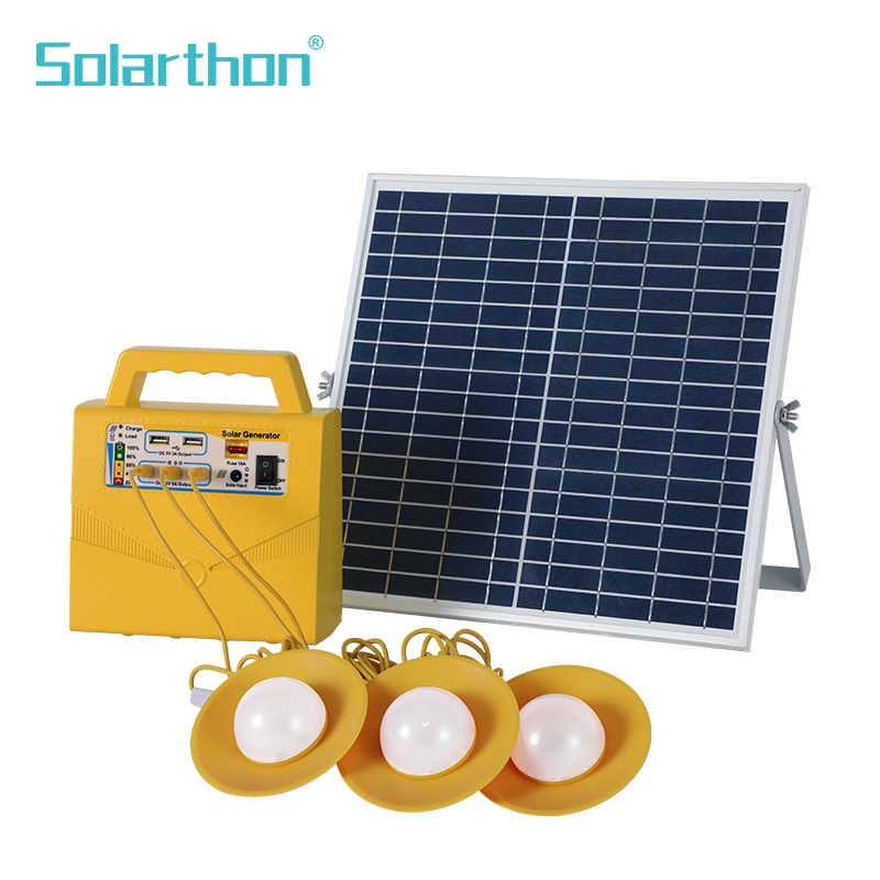 Portable 18V 20W Solar Energy Generator for Outdoor Use