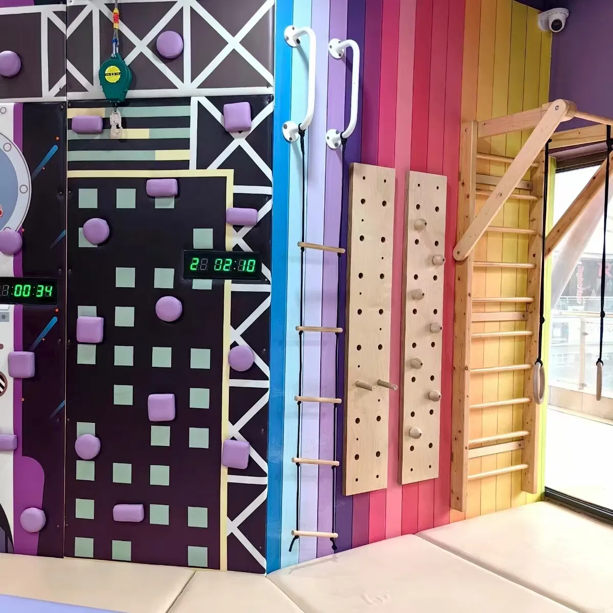 Kid-Friendly Ninja Challenge Course - Adjustable Obstacles for All Ages