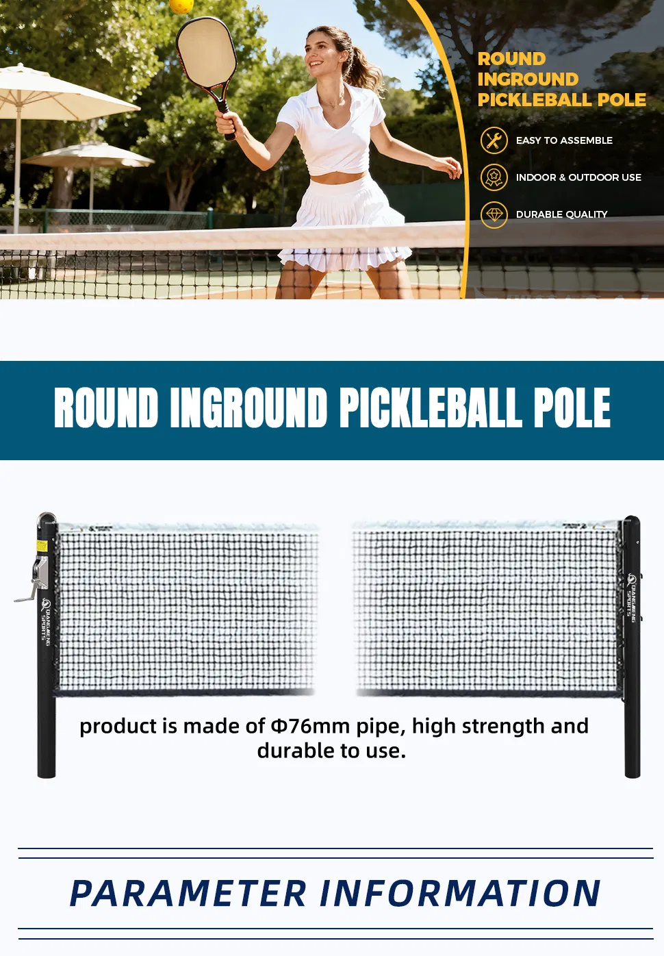 Pickleball Netting Systems 7