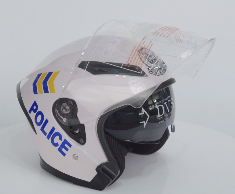 Matte Black Anti Riot Control Helmet