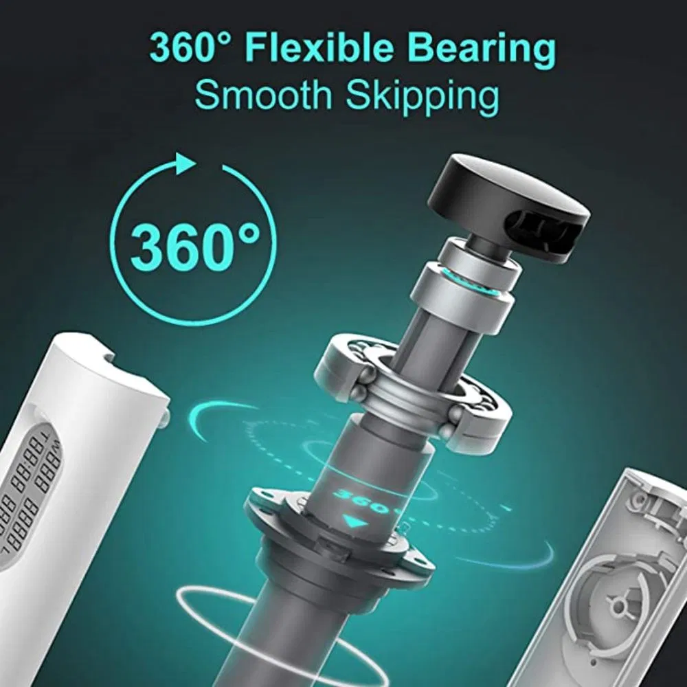 Portable Ropeless Cordless Jump Rope Skipping Rope with Ball as Fitness Exercise Sports Training Tool Equipment