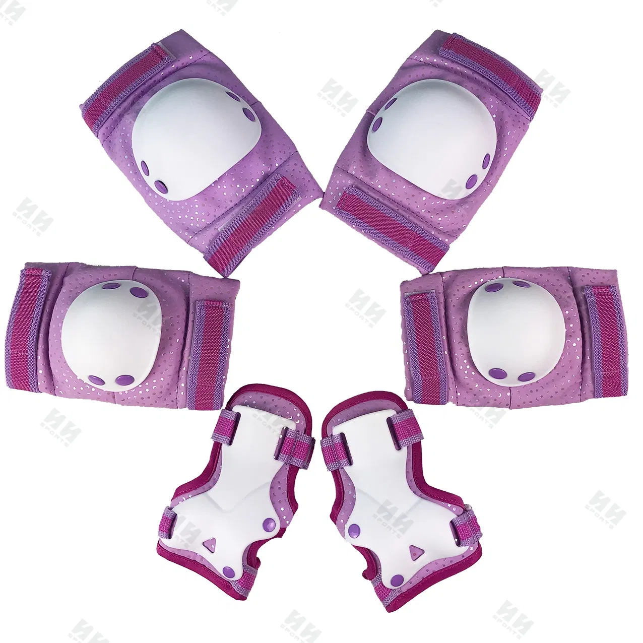 6 in 1kids/Youth Protective Gear Set Kids Knee Pads Elbow Pads Wrist Guard Protector for Scooter Skateboard