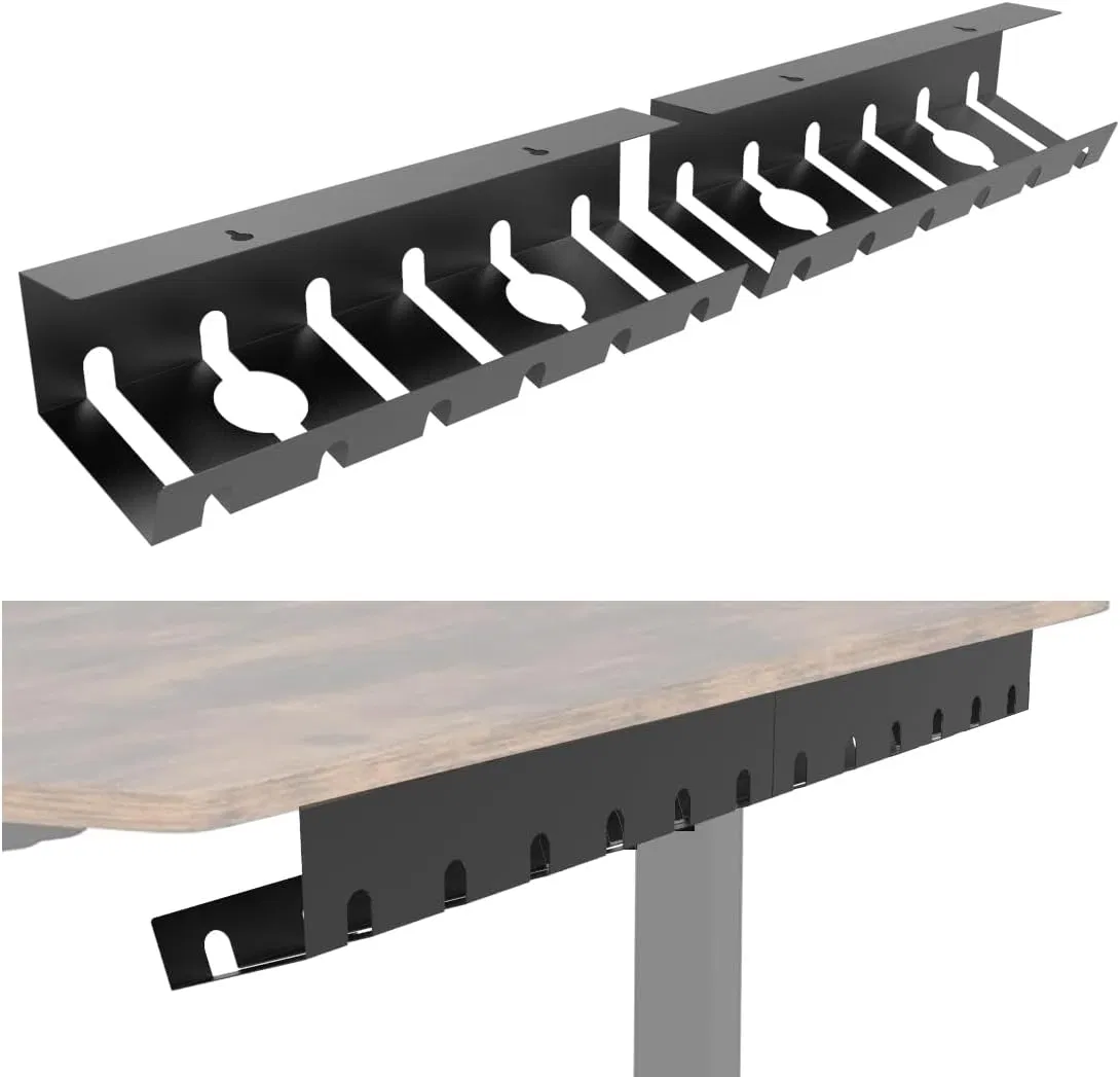 Power Strip Management No Drill Under Table Organizer Cable Storage Holder